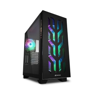 SHARKOON CASE GAMING CA300T SHARK BLACK ATX NERO RGB NO ALIMENTATORE