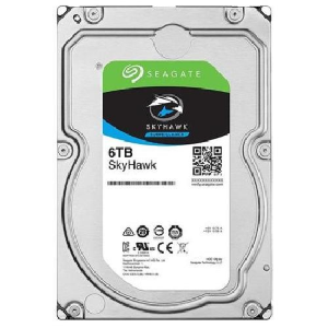 SEAGATE HARD DISK 6 TB SKYHAWK SURVEILLANCE SATA 3 3.5" NAS (ST6000VX001) RICONDIZIONATO