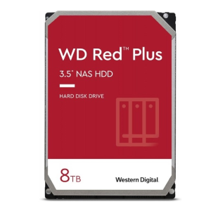 WESTERN DIGITAL HARD DISK RED PLUS 8 TB SATA 3 3.5" NAS (WD80EFPX)