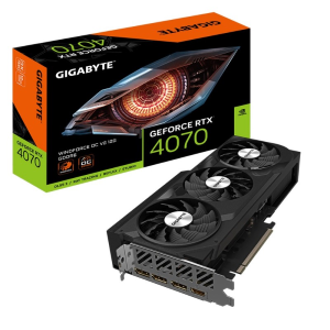 GIGABYTE SCHEDA VIDEO GEFORCE RTX 4070 TWINDFORCE OC V2 12G - 12 GB (GV-N4070WF3OCV2-12GD)