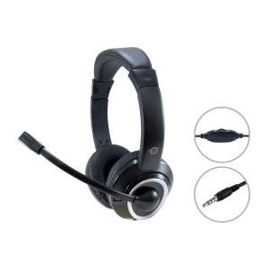 CONCEPTRONIC CUFFIE MICROFONO POLONA02B STEREO 3.5MM