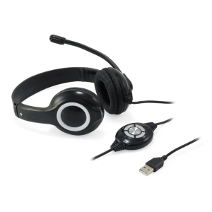CONCEPTRONIC CUFFIE MICROFONO CCHATSTARU2B STEREO USB NERO