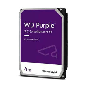 WESTERN DIGITAL HARD DISK PURPLE 4 TB SATA 3 3.5" (WD42PURZ) RICONDIZIONATO