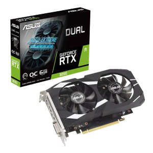 ASUS SCHEDA VIDEO RTX 3050 6 GB DUAL OC (90YV0K60-M0NA00)