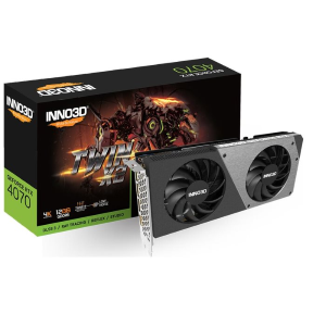 INNO3D SCHEDA VIDEO GEFORCE RTX 4070 TWIN X2 12 GB (N40702-12D6-179063)