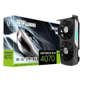 ZOTAC SCHEDA VIDEO GEFORCE RTX 4070 TWIN EDGE OC D6 12 GB (ZT-D40740H-10M)