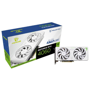 MANLI SCHEDA VIDEO GEFORCE RTX 4060 8 GB POLAR FOX TWIN V1 (M-NRTX4060/6RGHPPP-M2624)