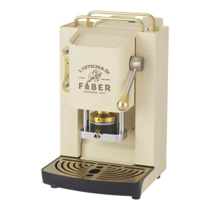 FABER MACCHINA DA CAFFE' A CIALDE PRO DELUXE SABBIA CROMATO