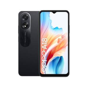 OPPO A18 4+128GB 6.56" GLOWING BLACK ITA