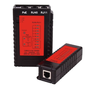 NOYAFA TESTER DI RETE NF-468 NETWORK/TELEPHONE CAVI RJ45/RJ11 UTP