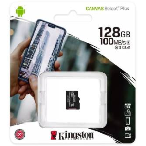 KINGSTON MICRO SD 128GB CL10 CANVAS S.PLUS SDCS2/128GBSP