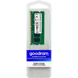 GOODRAM MEMORIA SO-DDR4 16 GB PC3200 (1X16) GR3200S464L22/16G