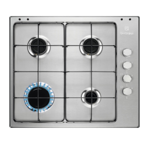 ELECTROLUX PIANO COTTURA A GAS 60CM - 4 FUOCHI (EGS6404SX)