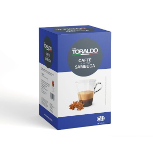 TORALDO CIALDE SOLUBILI ESE 44MM CAFFE' GUSTO SAMBUCA 18 PZ (106301)