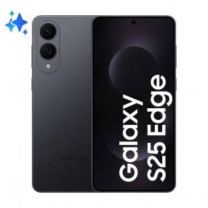 SAMSUNG SM-S937 S25 EDGE 12+512GB 6.7" 5G TITANIUM JETBLACK DS EU