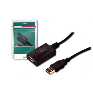 DIGITUS ESTENSORE DI LINEA USB M/F CAVO 5 MT.