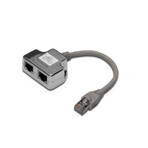 DIGITUS SDOPPIATORE SCHERMATO 5E 2 LINEE RJ45 (DN-93904)