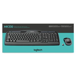 LOGITECH KIT MK330 TASTIERA + MOUSE WIRELESS NERA (920-003971)