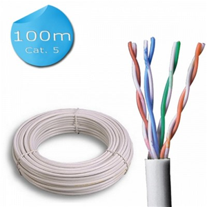 MACH POWER MATASSA CAVO DI RETE 100 MT CAT.5E (CV-UTP-CAT5-100)