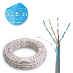 MACH POWER MATASSA CAVO DI RETE 305 MT CAT.5E FTP (CM-013-CPR)