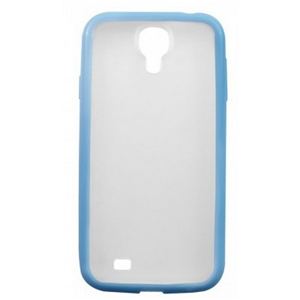 HOTDUCK COVER RIGIDA S4 (HD-COVER-028) SILICONE AZZURRA