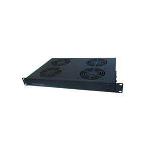 4NET CASSETTO VENTILANTE 19" - 4 VENTOLE 1U NERO (VC900401U04V)