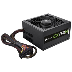 CORSAIR ALIMENTATORE CX750M 750 WATT (CP-9020061-EU) 80 PLUS BRONZE