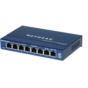 NETGEAR SWITCH 8 PORTE GS108GE 10/100/1000