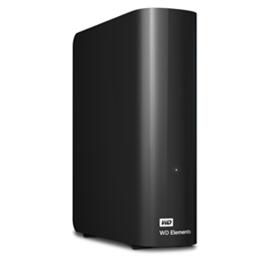 WESTERN DIGITAL HARD DISK 4 TB ESTERNO ELEMENTS USB 3.0 3,5" NERO (WDBWLG0040HBK)