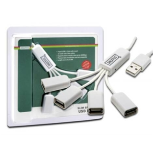 DIGITUS HUB ESTERNO 4 PORTE USB (DA70216)