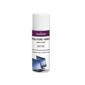 TECNOWARE PULITORE VIDEO SCHIUMA SPRAY ATTIVA 200 ML PER MONITOR, TV (FOE17303)