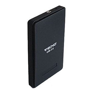 TECNO BOX ESTERNO PER HD 2,5" SATA USB 3.0 (TC-302U3) NERO