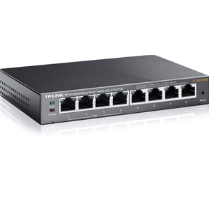 TP-LINK SWITCH RETE 8 PORTE 10/100/1000 TL-SG108PE POE