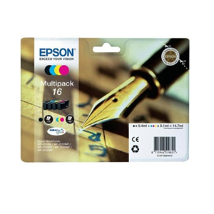 EPSON CARTUCCIA ORIGINALE 16 (C13T16264012) MULTIPACK