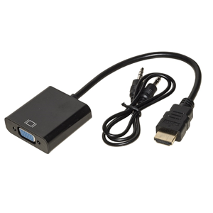 LINK ADATTATORE HDMI A VGA E AUDIO (LKADAT10)