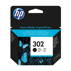 HP CARTUCCIA ORIGINALE F6U66AE N.302 NERA