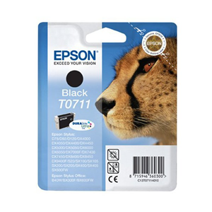 EPSON CARTUCCIA ORIGINALE T0711 (C13T07114012) NERA