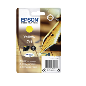 EPSON CARTUCCIA ORIGINALE 16 (C13T16244012) GIALLA