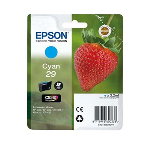 EPSON CARTUCCIA ORIGINALE 29 (C13T29824012) CIANO