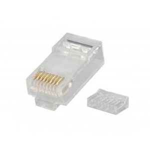 MACH POWER CONNETTORE PLUG RETE RJ45 8P CAT.6 UTP (CONF. 50PZ) (CV-LAN-027)