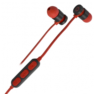 TECHMADE AURICOLARI TM-FRMUSIC-RD BLUETOOTH ROSSI