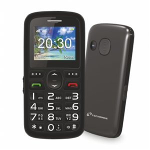 TECHMADE CELLULARE BIG BUTTON SENIOR (TM-C08BK) DUAL SIM