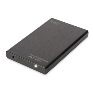 DIGITUS BOX ESTERNO PER HD 2,5" SATA USB 2.0 (DA71104) NERO