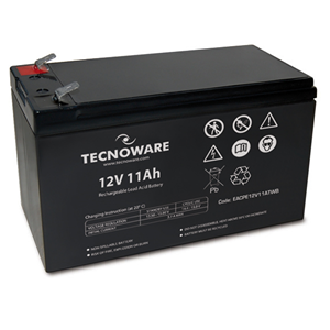 TECNOWARE BATTERIA RICARICABILE AL PIOMBO 12 V 11AH (EACPE12V11ATWB) BULK