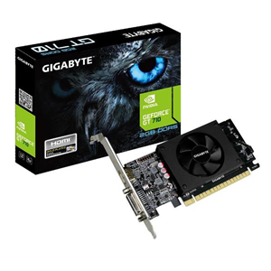 GIGABYTE SCHEDA VIDEO GEFORCE GT710 2 GB PCI-E (GV-N710D5-2GL)