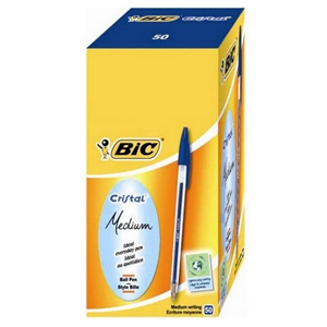 BIC PENNA A SFERA CRISTAL BLU (50 PEZZI)